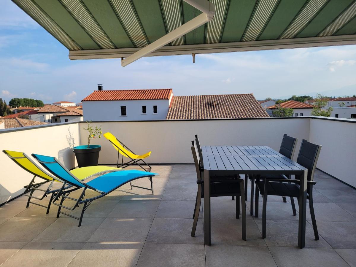 Studio Vue Montagne Rivesaltes Eksteriør bilde